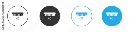 Smoke detector icon