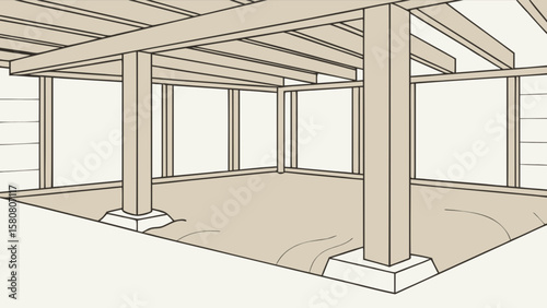 Crawl space foundation inspection repair cost waterproofing beams posts support structure home improvement