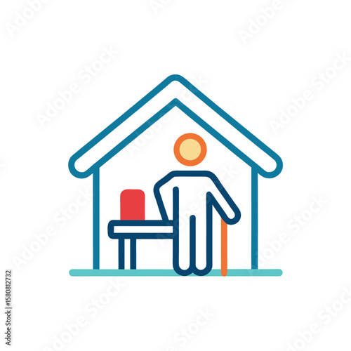 Home Rehab Setup Illustration