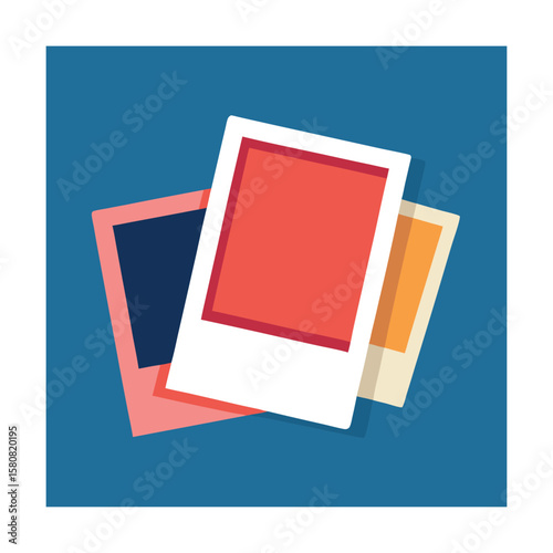 Polaroid Frame Collage for Instant Photo Layout Design