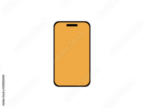 スマートフォンのアイコンのイラスト