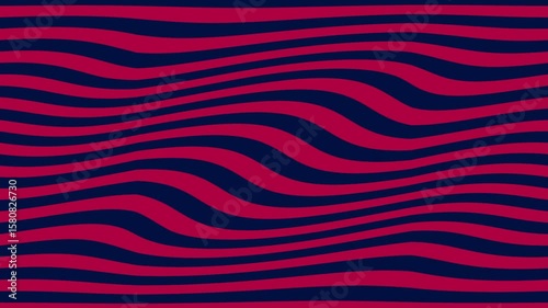 abstract wave animation background, blue and pink color.