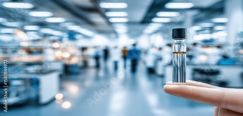 Wallpaper Mural Hydrogen fuel cell in high-tech lab interior Torontodigital.ca