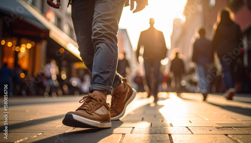 sneakers, street style, Generated image