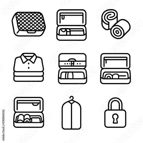 Technique compartment vector bag outfits icons icon efficient inner loop socks belt