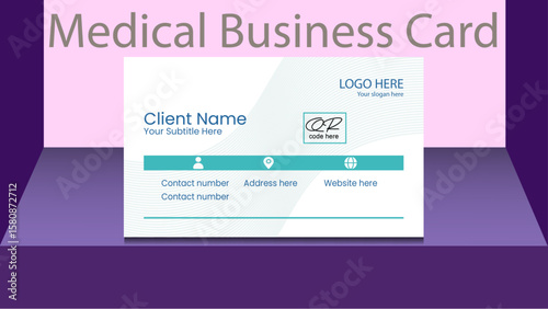Medical business card l Medical visting card l New design 2025