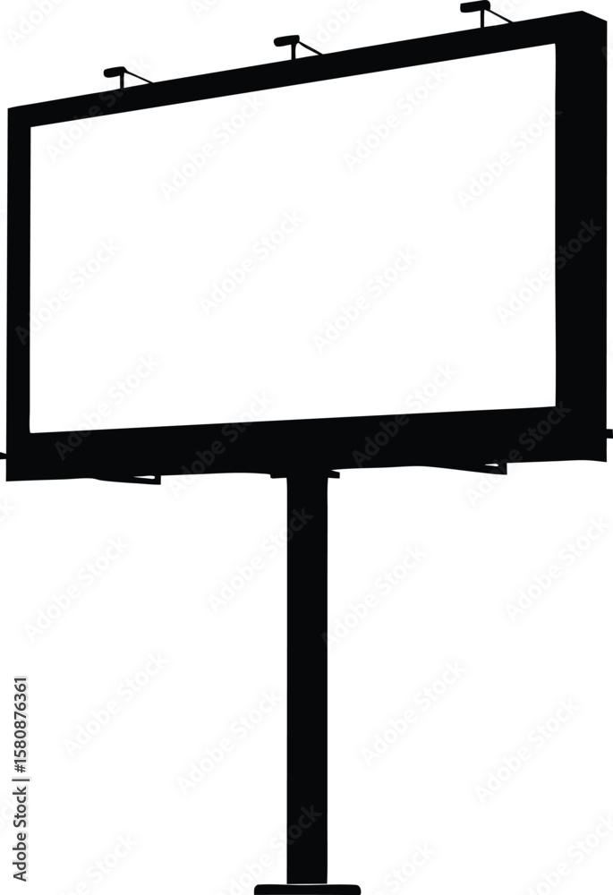 Obraz premium billboard on white background.eps