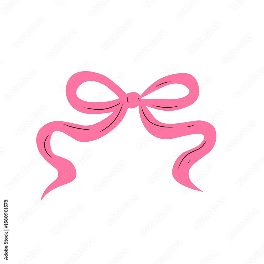 pink ribbon illustration pink ribbon illustration