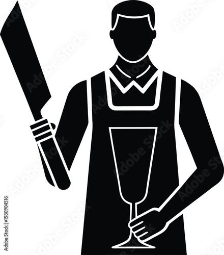 glass cutter on white background.eps
