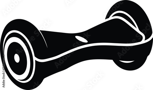hoverboard on white background.eps