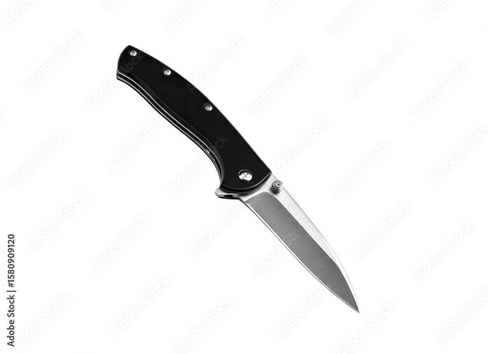 Obraz premium Closed Black Knife