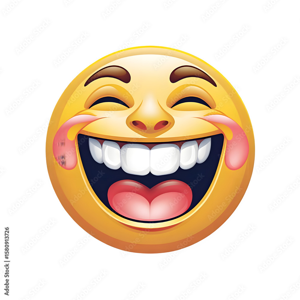 Laughing Emoji PNG - Wide Open Mouth & Joyful Expression Icon Laughing Emoji PNG - Wide Open Mouth & Joyful Expression Icon