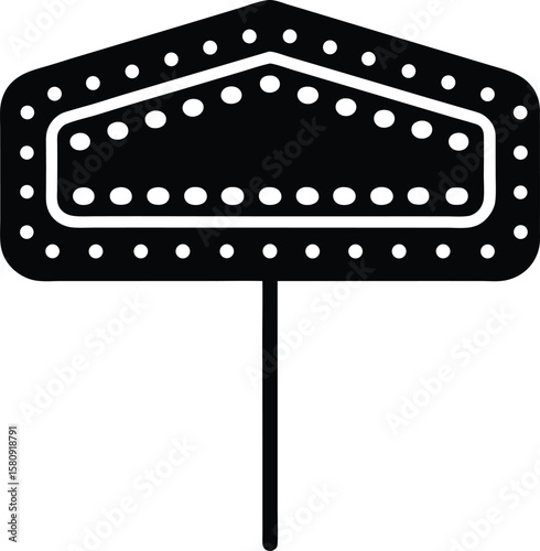 neon sign on white background.eps