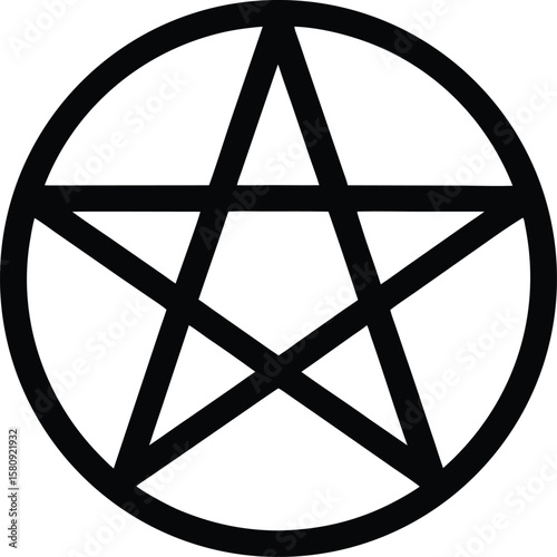 pentacle on white background.eps