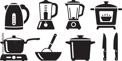 Kitchenware appliances and cooking utensils kettle