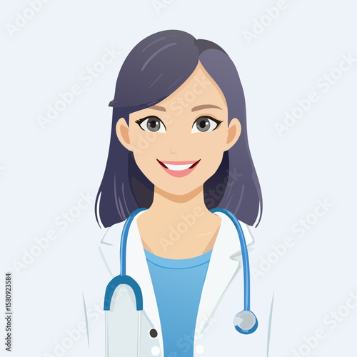 doctor woman with stethoscope