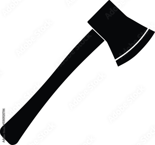 roofer s hatchet on white background.eps