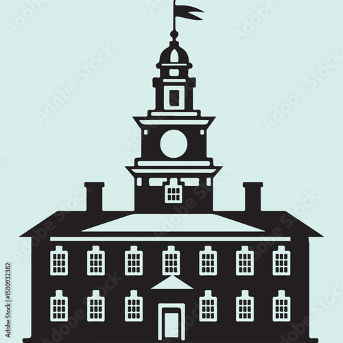 Independence Hall Vector