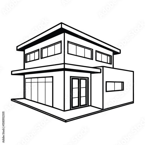 Modern Residence Outline house architecture