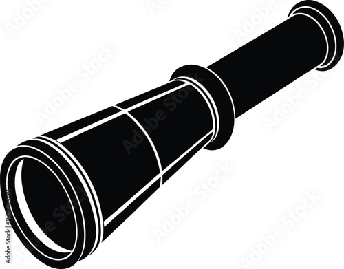 spyglass on white background.eps