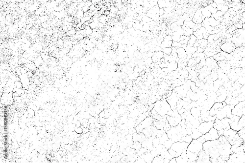 Ground cracks vector texture backgrounds. Use this texture to create realistic ground crack aesthetics in vector format for any graphic design project.