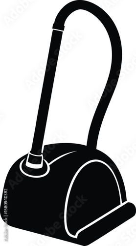 vacuum cleaner bag on white background.eps