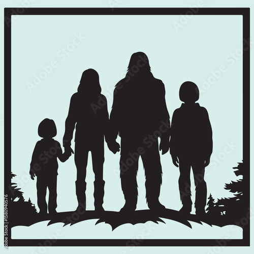 Gibbons Family Vector