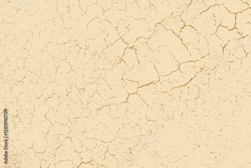 Ground cracks vector texture backgrounds. Use this texture to create realistic ground crack aesthetics in vector format for any graphic design project.