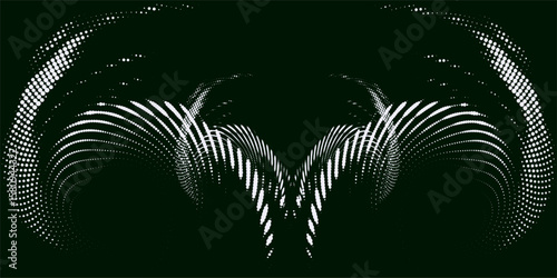  galaxies, universes and stars. Gravitation curves trajectories. Sea of information. Net point forms space power fabric. Light receding  detailed set of tile
