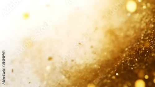 Gold Glitter Abstract Background
