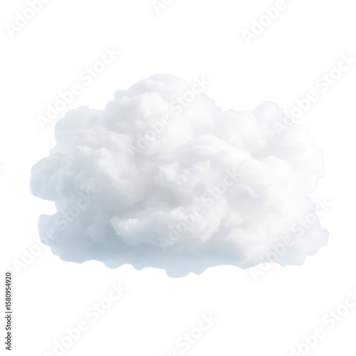 white clouds in white sky with transparent background PNG and JPEG image
