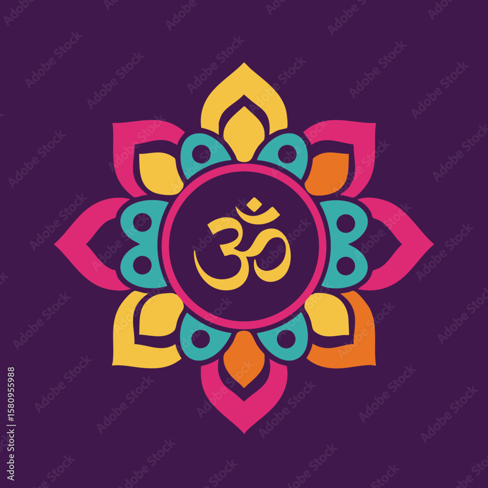 Ornate Om Symbol Ornate Om Symbol