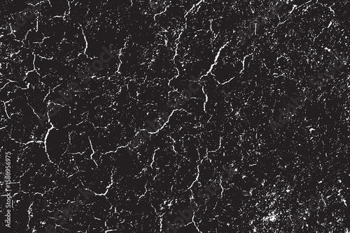 Ground cracks vector texture backgrounds. Use this texture to create realistic ground crack aesthetics in vector format for any graphic design project.