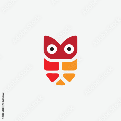 Geometric Floral Ornament with Arabesque Style