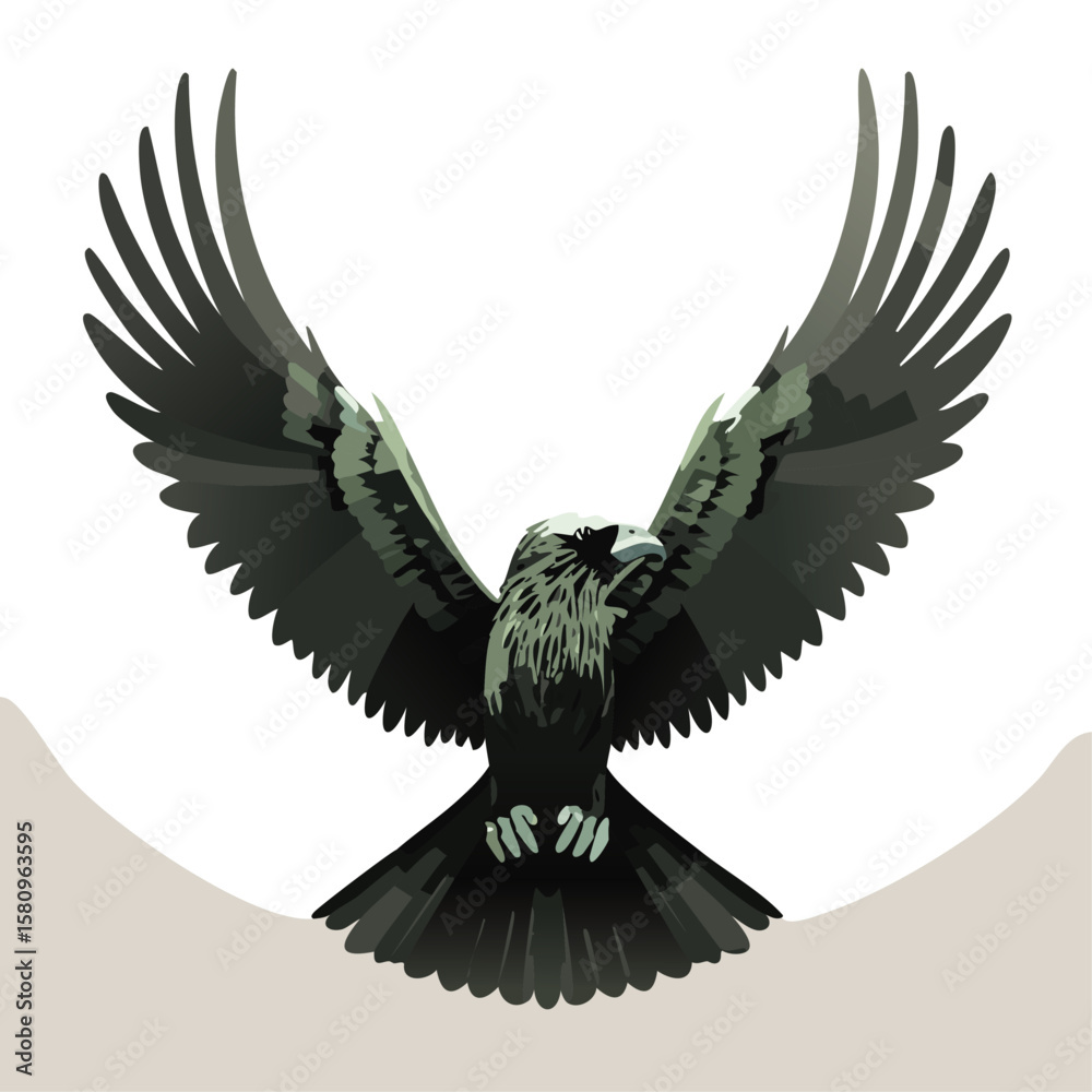 Fototapeta premium Collection of bird silhouette icon vectors in minimal style on white background, ideal for wildlife graphics, nature-themed designs, flying animal symbols, and eco logos