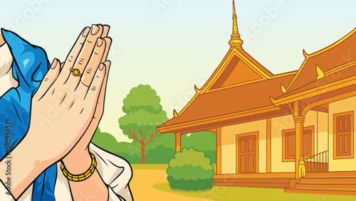 Happy Khmer Pchum Ben Day