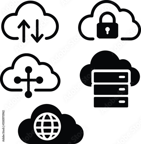 Cloud Computing Icons