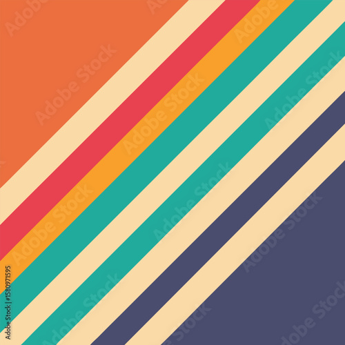 Free Download Retro Diagonal Stripes Background Low Contrast Gradient EPS Vector Graphic - GFXLoad