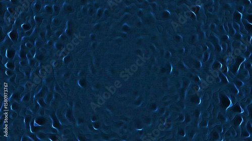 Abstract digital blue wavy background. Futuristic wave technology on white background