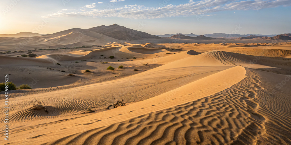Naklejka premium Desert Sand Dunes
