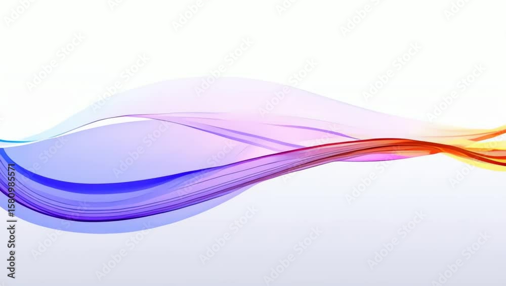 Abstract Wave of Color: A flowing, dynamic wave of vibrant color dances across the scene, creating a mesmerizing visual that embodies energy and fluidity.
