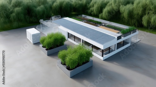 Vertical Farming: Sustainable Urban Agriculture Concept