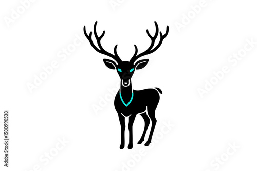 deer silhouette vector