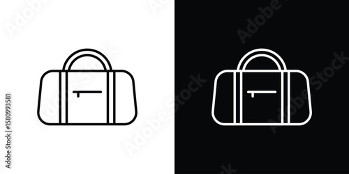 Sports bag icon. Symbol for your web site design, logo, app, UI. Vector illustration. EPS10