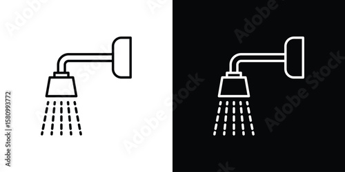 Shower Head icon. Symbol for your web site design, logo, app, UI. Vector illustration. EPS10