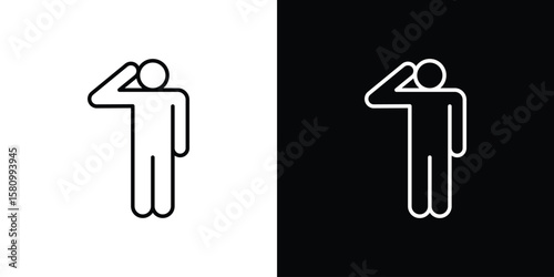 Salute icon. Symbol for your web site design, logo, app, UI. Vector illustration. EPS10
