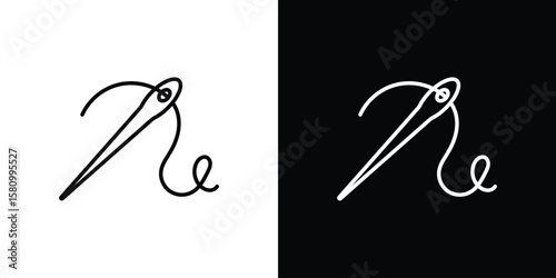 Needle icon. Symbol for your web site design, logo, app, UI. Vector illustration. EPS10