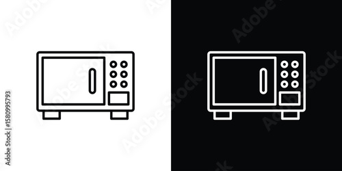 Microwave icon. Symbol for your web site design, logo, app, UI. Vector illustration. EPS10