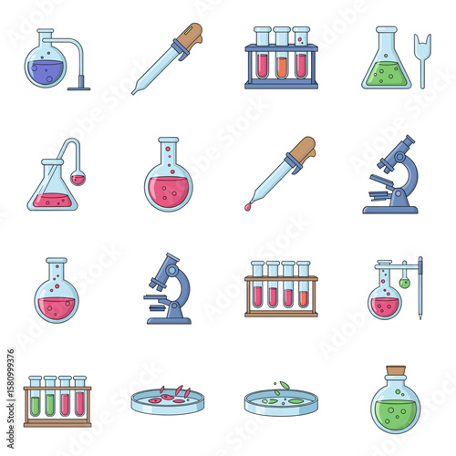 Illustrative Chemistry A Collection of Science Laboratory Equipment for Researchers, Academics and Students 