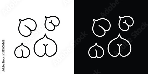 Chickpeas hummus icon. Symbol for your web site design, logo, app, UI. Vector illustration. EPS10